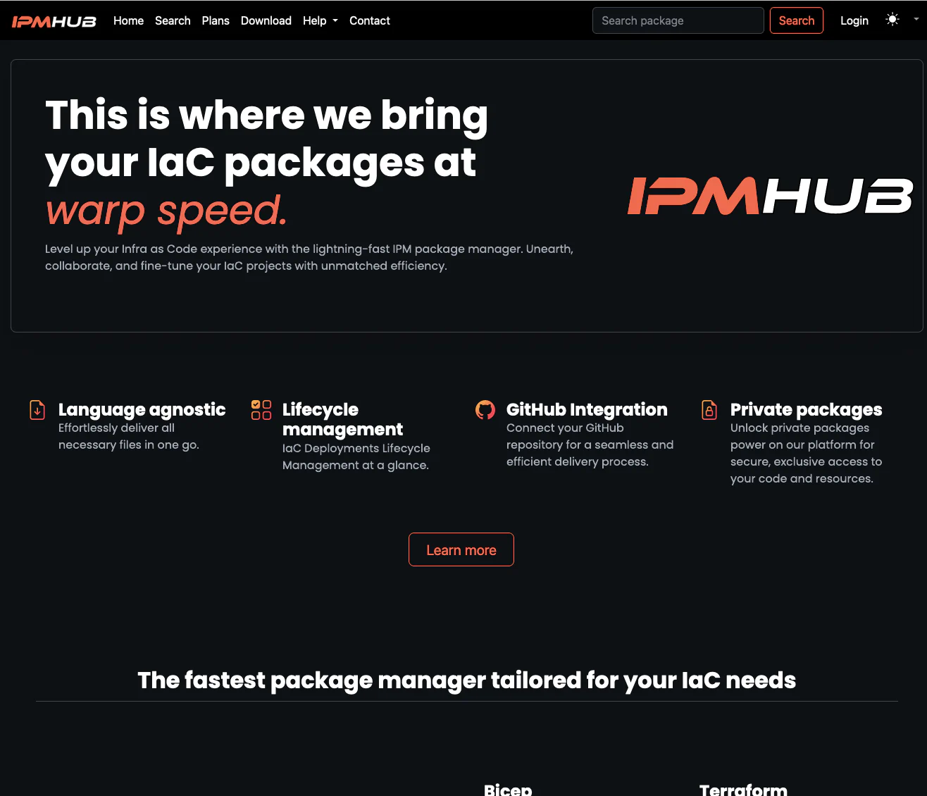 IPMHub Docs Screenshot
